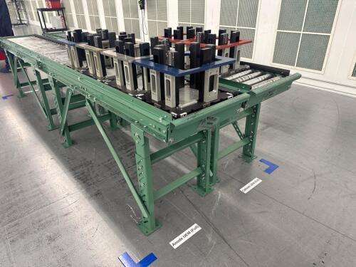 Roach 12' Roller Conveyor