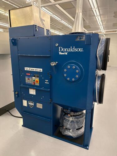 Donaldson Torit Downflo Oval (DFO 2-2) cartridge dust collector.