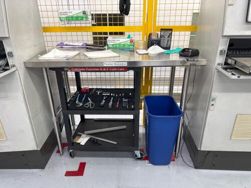 Stainless Steel Adjustable Table