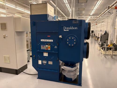 Donaldson Torit Downflo Oval (DFO 2-2) cartridge dust collector.