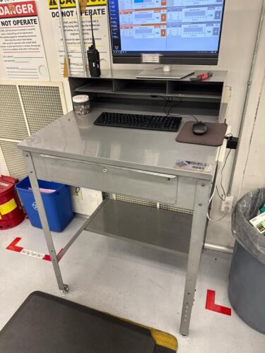 Steel work station