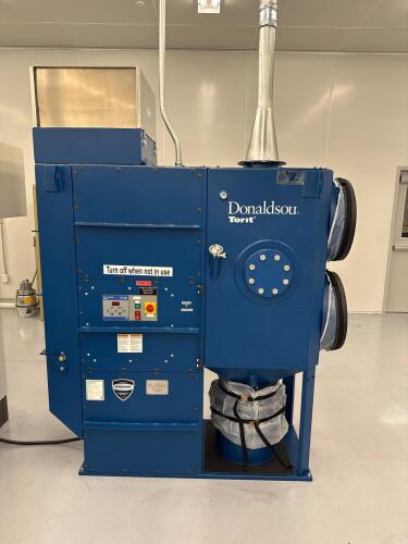 Donaldson Torit Downflo Oval (DFO 2-2) cartridge dust collector.