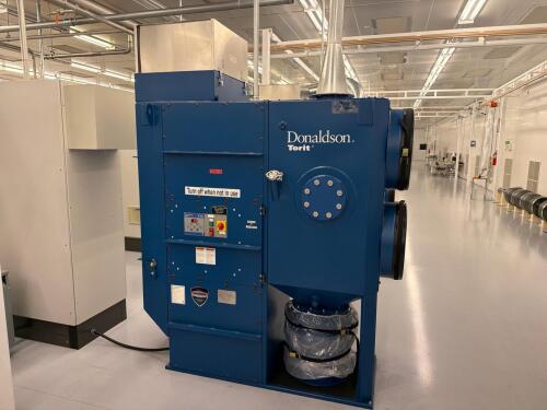 Donaldson Torit Downflo Oval (DFO 2-2) cartridge dust collector.