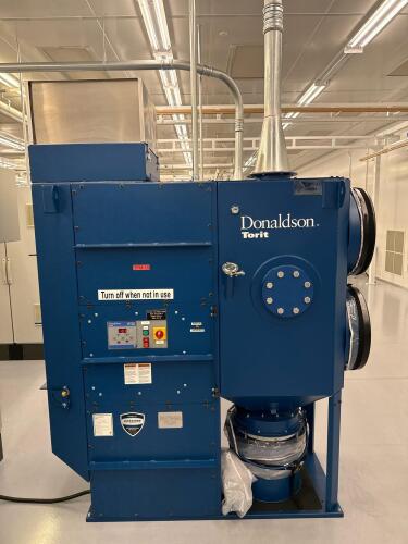 Donaldson Torit Downflo Oval (DFO 2-2) cartridge dust collector.