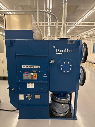 Donaldson Torit Downflo Oval (DFO 2-2) cartridge dust collector.