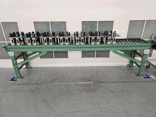 Roach 12' Roller Conveyor