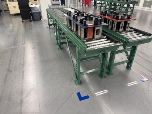 Roach 12' Roller Conveyor