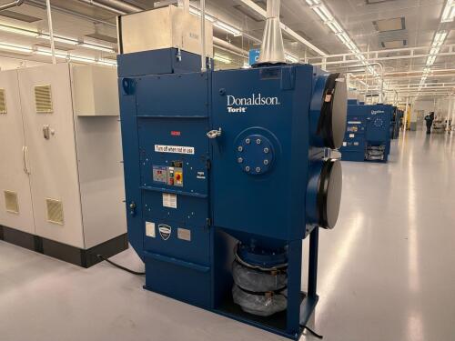 Donaldson Torit Downflo Oval (DFO 2-2) cartridge dust collector.