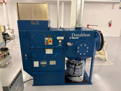 Donaldson Torit Downflo Oval (DFO) cartridge dust collector.