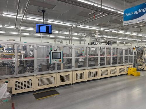 Battery cell packaging assembly