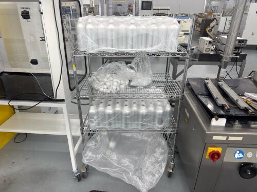 Uline Adjustable Shelf Cart