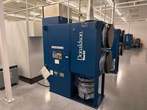 Donaldson Torit Downflo Oval (DFO 2-2) cartridge dust collector.