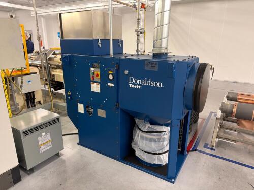 Donaldson Torit DFO 1-1 Downflo Oval industrial dust collector