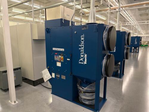 Donaldson Torit Downflo Oval (DFO 2-2) cartridge dust collector.