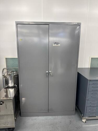 Uline steel cabinet