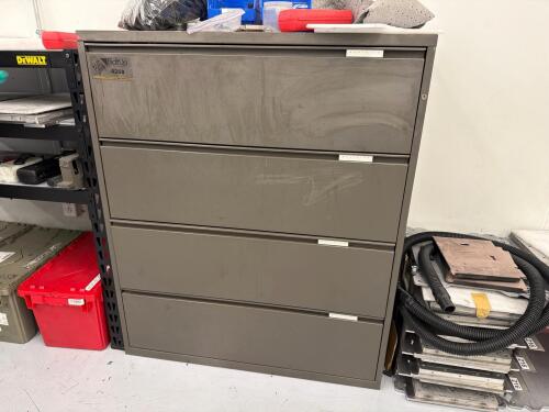 4-drawer filing cabinet
