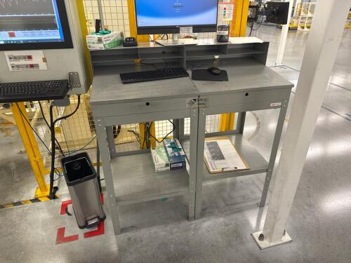 Steel work stations