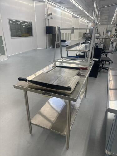 NSF Stainless Steel Lab Table