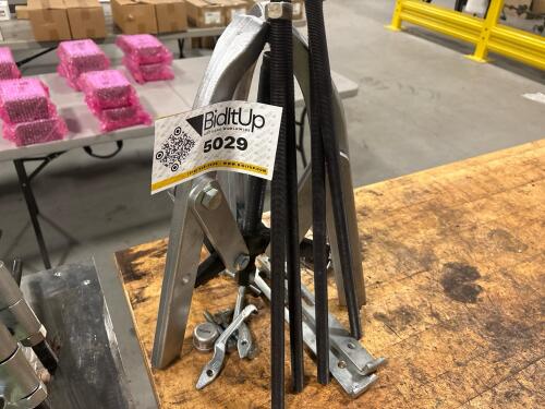 Heavy duty industrial bearing/gear puller set