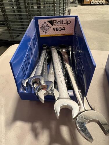 Proto & SK Mixed Wrench Lot &ndash; Combination & Ratcheting, SAE & Metric Sizes (Bulk Lot)