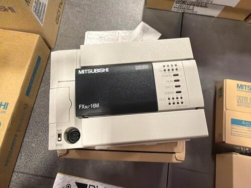 Mitsubishi MELSEC FX3U-16M programmable logic controller (PLC) main unit
