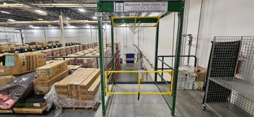Mezzanine Safeti- Gates Inc Open Top Mezzanine Lift Gate