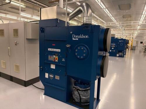 Donaldson Torit Downflo Oval (DFO 2-2) cartridge dust collector.