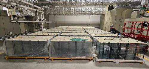 (270) Dow Kokam 16 - Tray Modular Storage Racks