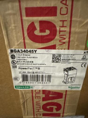 PowerPacT 45A circuit breaker