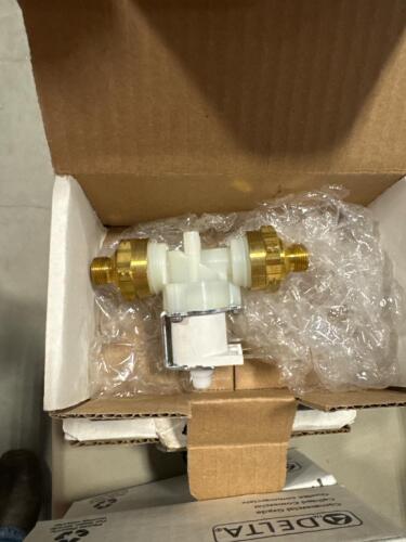 (4) Commercial Delta 3/4&rdquo; solenoid with adapters.