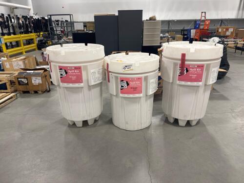 Spill kits and salvage drums