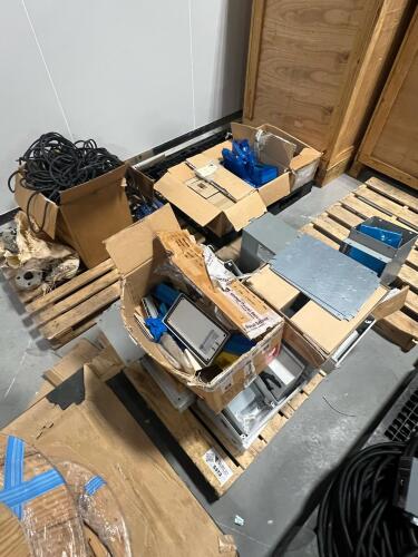 Mixed Industrial Electrical & Mechanical Components Lot
