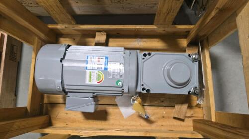 GTR 3-phase induction motor with gearbox