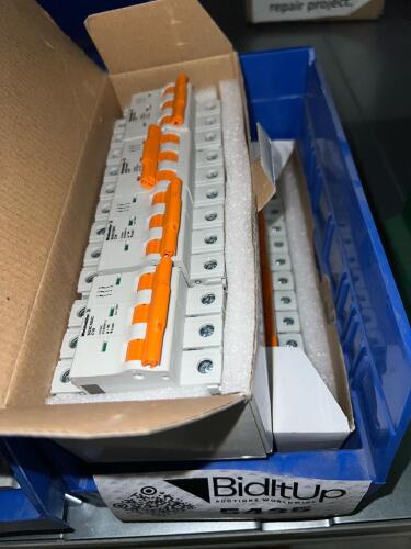 (8) Weidm&uuml;ller SUSC supplementary protectors, also known as miniature circuit breakers (MCBs)