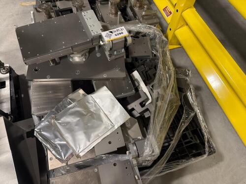 Lot of (3) Multi-Station Fixture Assemblies with Linear Slide Components and Tooling Blocks