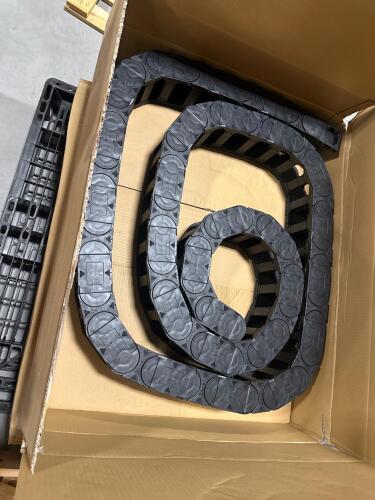 (2) Plastic Drag Chain