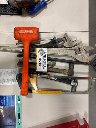 Assorted wrenches and hand tool