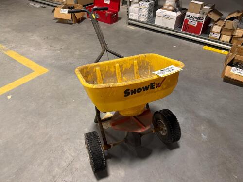SnowEx SP65 walk-behind broadcast spreader