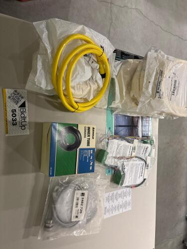 Industrial sensor cordset, Rittal enclosure accessory cable, inner tube, and AquaSwitch