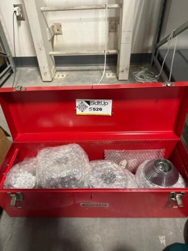 Toolbox with (10) heat sinks