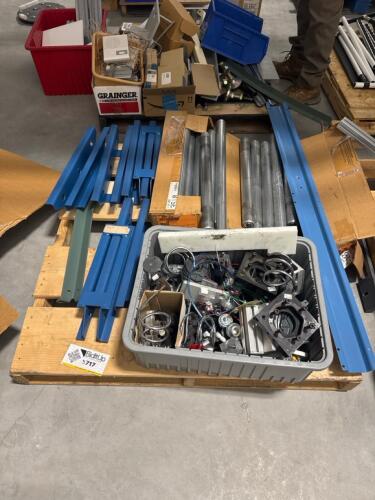 Manual roller rack parts