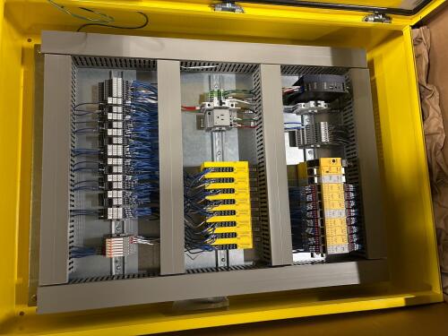 SICK Industrial Safety Control Enclosure w/ SICK Control PLC Drives
