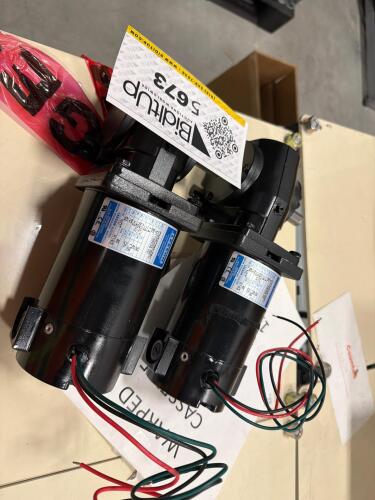 (2) LEESON Permanent Magnet DC Gearmotors (Appears unused)