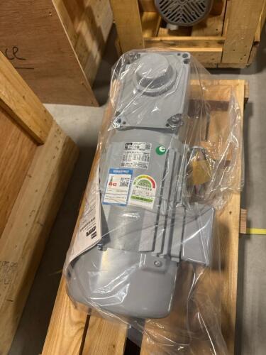 GTR 3-phase induction motor with gearbox