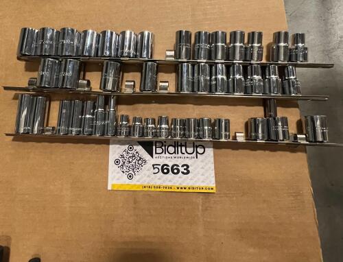Assorted (3) Socket Sets