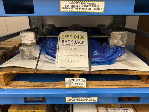 (2) RTV Rack Jacks