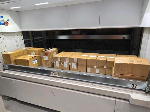 Divider Tray of 1037- Assorted HDPE Glass/Plastic Sample Bottles