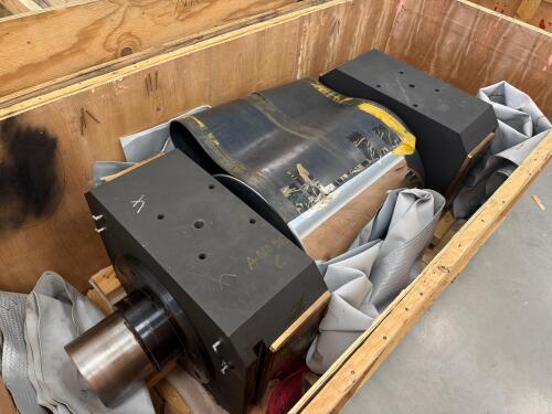 Cylindrical Roll Press Drum with Heavy-Duty Industrial Bearings