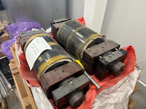 (2) Roll Press Drums