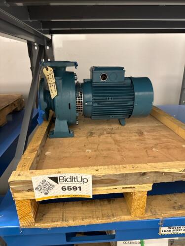 Calpeda 4HP Electric Motor and Centrifugal Pump